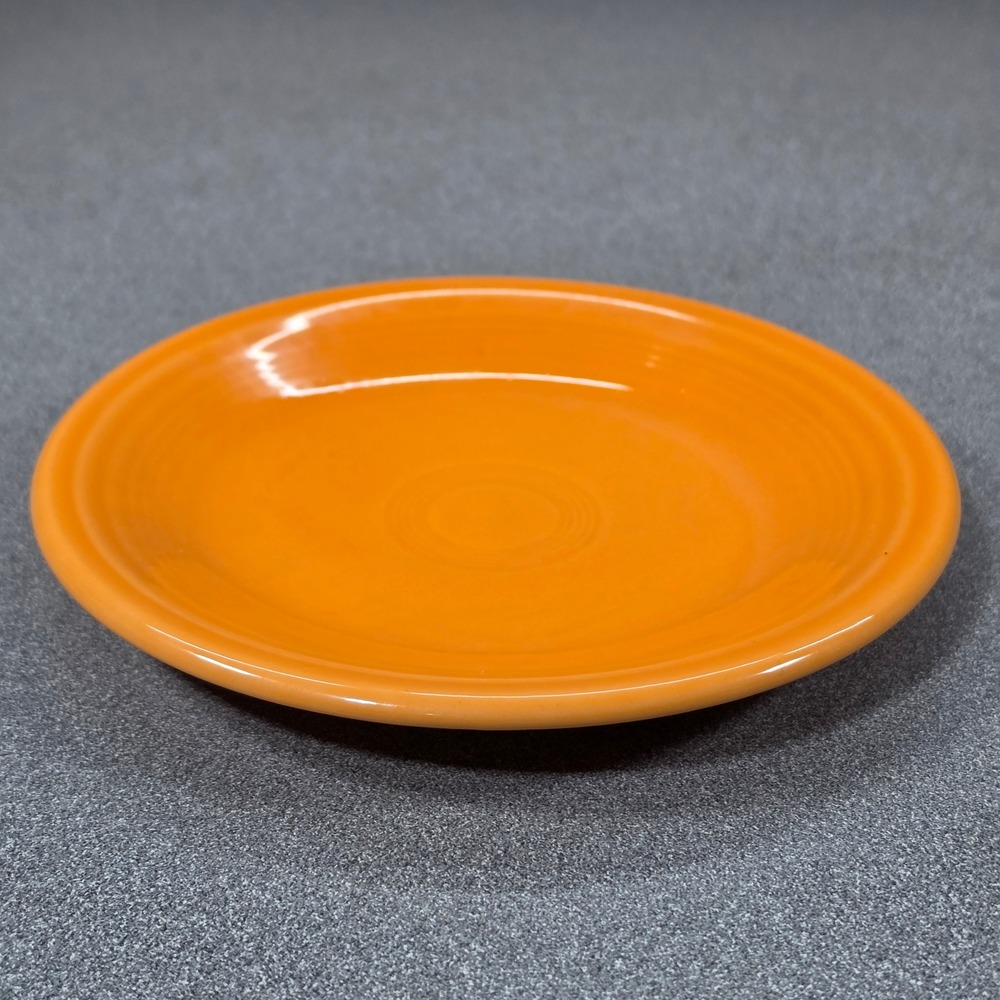 FiestaWare Bread Butter Plate 6.75in Poppy Excellent Concentric Rings HLC